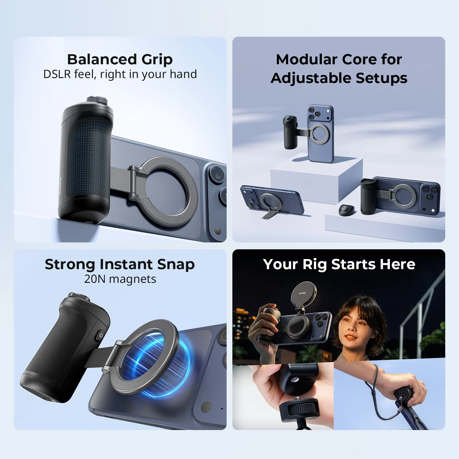 smallrig-sgm1-多機能取り付け可能な撮影グリップ、iphone-17用マグネット付きスマートフォンまたはスマートフォンケース対応-6694