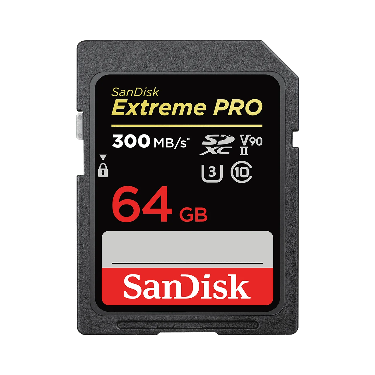 Imagem -03 - Sandisk-cartão sd Pro Extreme Cartão de Memória Flash Vídeo Full hd u3 V90 32gb 64gb 128gb 300m 4k Sdh Sdxc Uhs-ii 8k