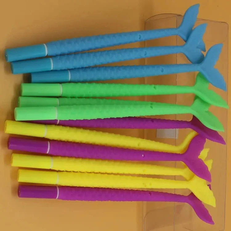 36 Pcs Creative Cartoon Simulation Fish Gel Pen Stationery Writing Office Supplies Kawaii Student Stationery