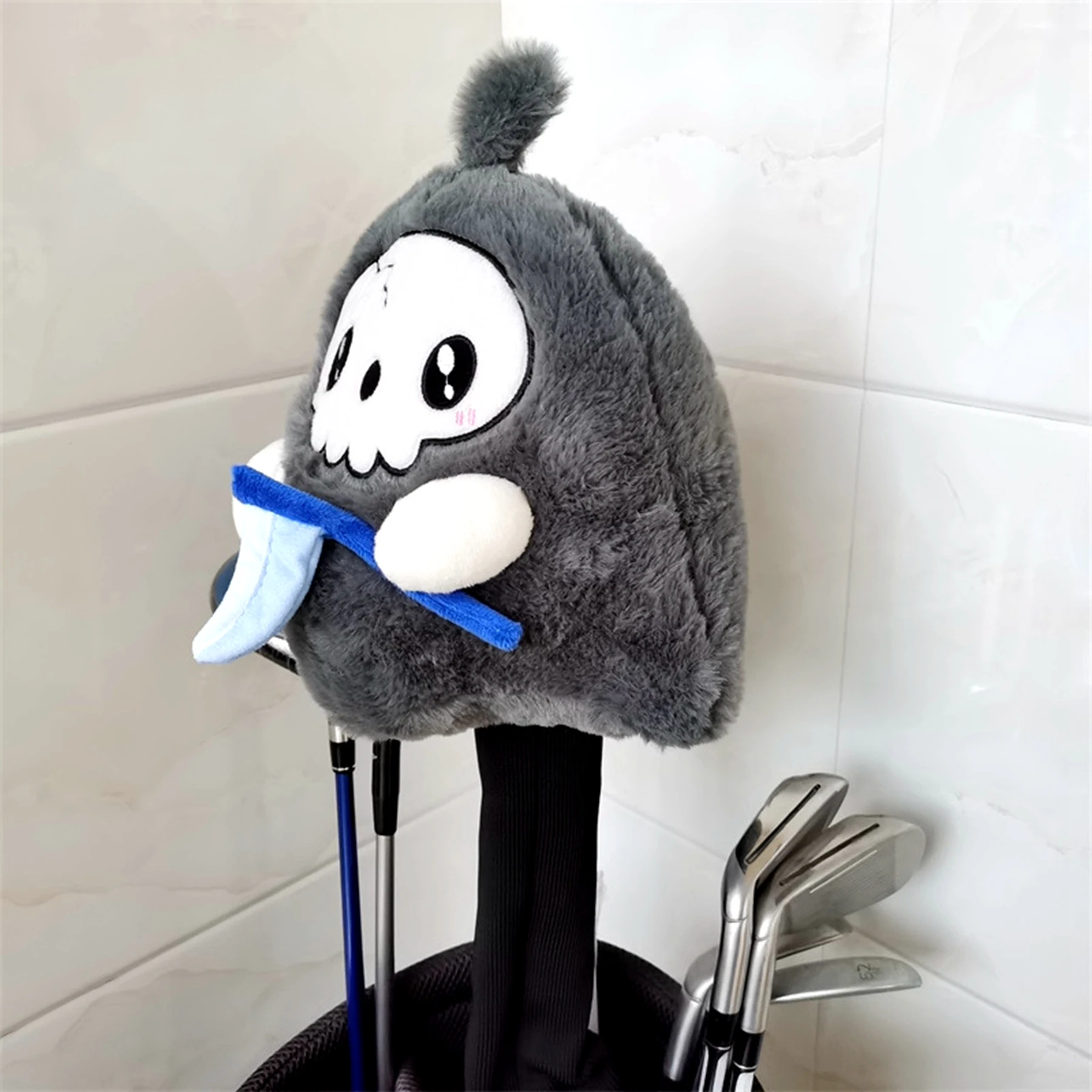 New Golf Wood Head Cover for Driver – Plush Head Cover – Customizable – Club Head Protection