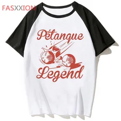 petanque t shirt t-shirt male streetwear for harajuku tshirt clothing hop tee men hip top funny