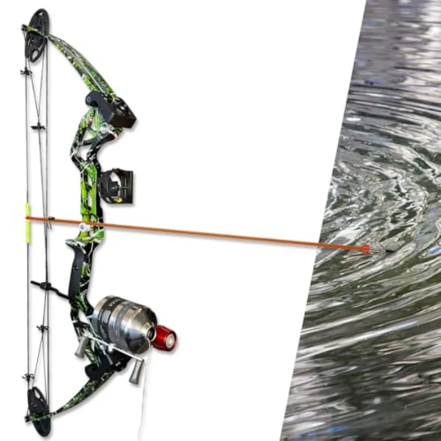 

Bowfishing Bow Kit with Arrow 15-45 LBS Shoot Right/Left Handed Draw Length 1829.5 Fully Adjustable 2025 New Complete Compound