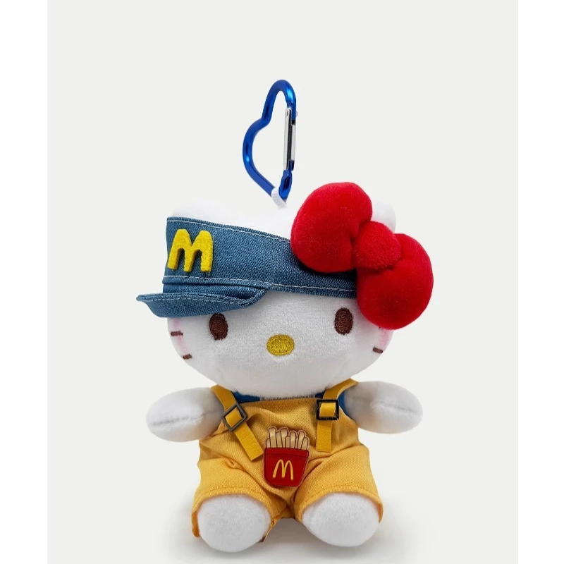 

Kawaii Sanrio Hello Kitty Car Adorable Hanging Decorations Creative Personalized Backpack Charm Keychain Gift for My Bestie
