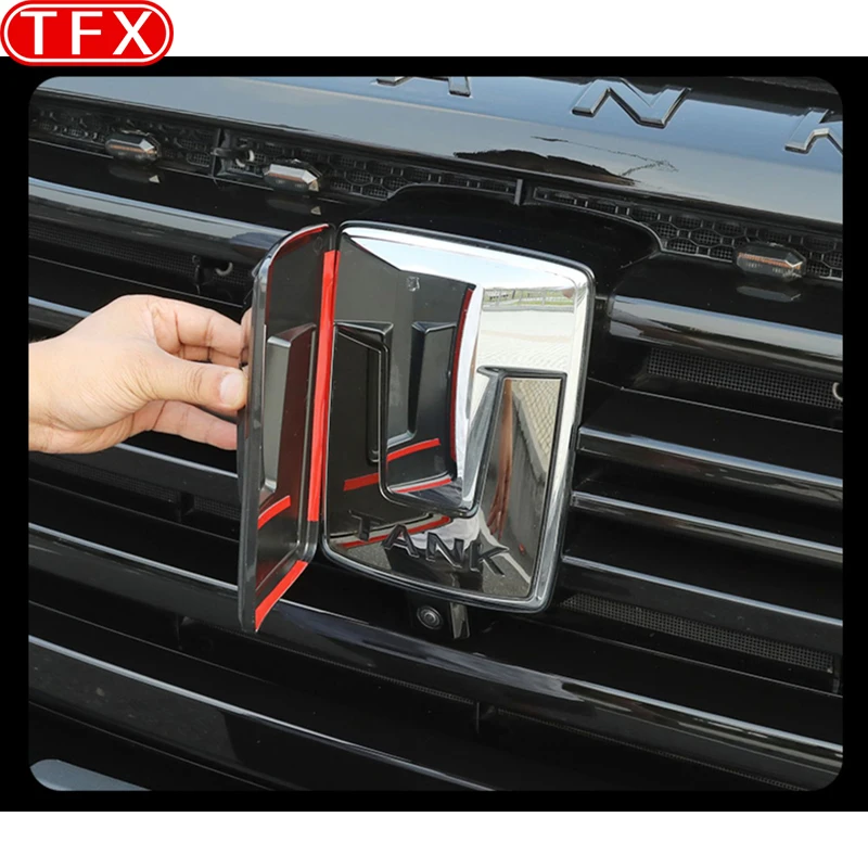 For GWM Tank 500 Great Wall Car Styling Front Grille Conversion Front Blackout Marker Decoration Parts Modification Accessories