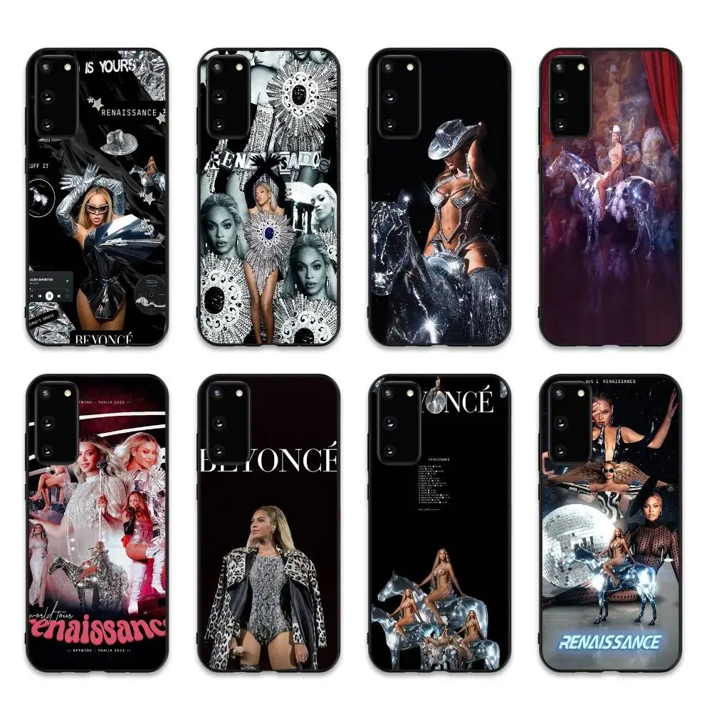 Singer B-Beyonce Phone Case For Samsung S 24 Fe 25 Ultra Plus 20 Lite 21 30 22 23 24 22 Ultra 5G Fundas
