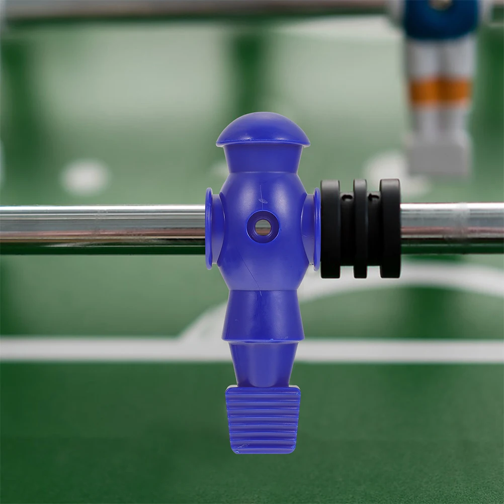 

8pcs Foosball Replacement Players Mechanical Style Football Athletes High Grade Resin Durable Odorless Table Football