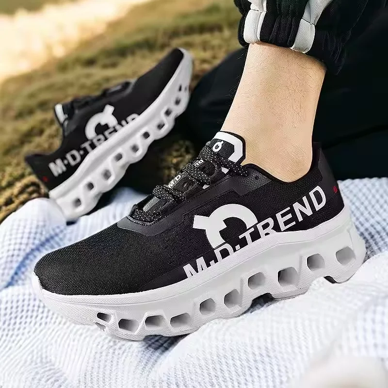 

Кроссовки для бега на открытом воздухе, повседневные, женские, удобные, дышащие, мужские, сетчатые, для ходьбы, ультралегкие, как на облаках