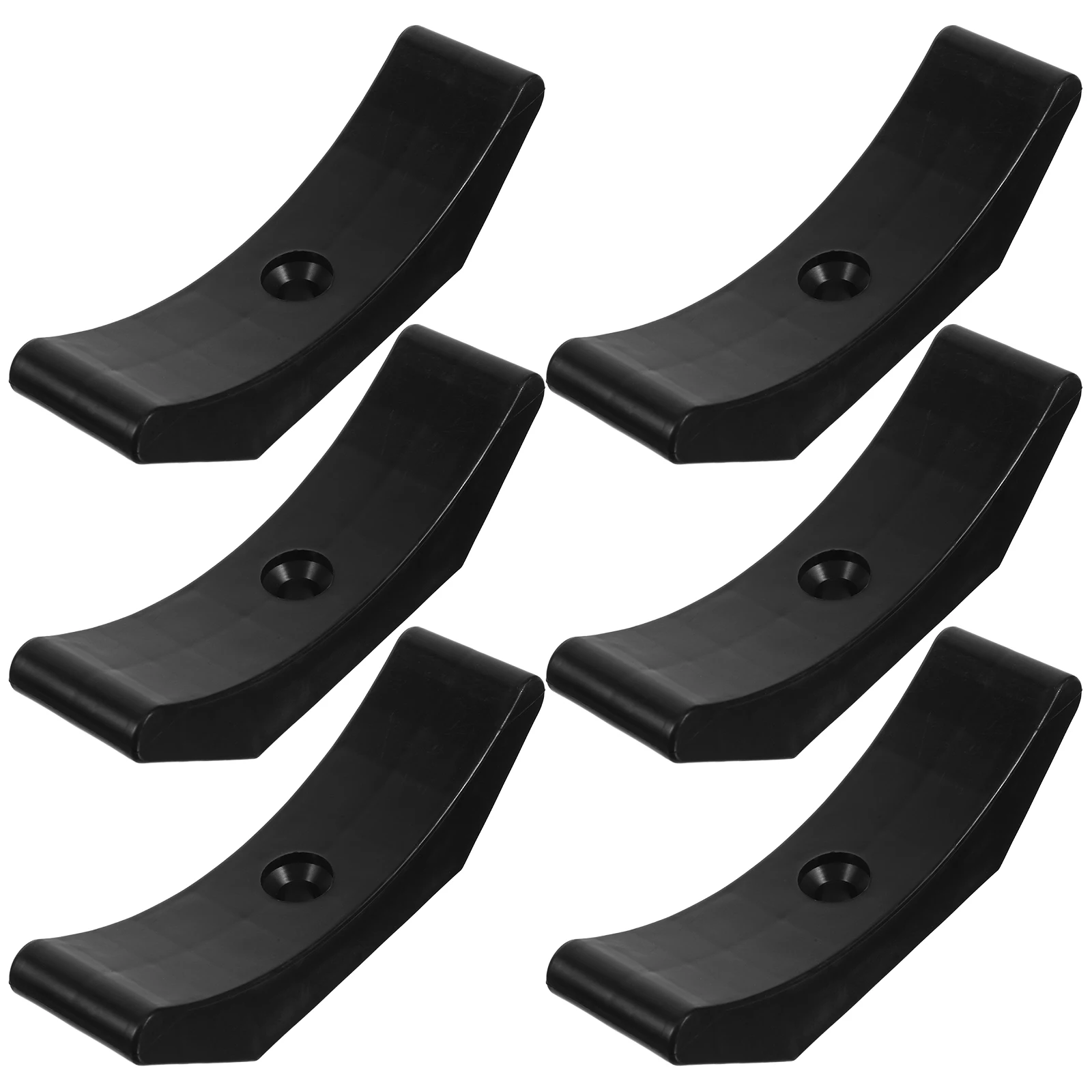 

6pcs Dumbbell Rack Holder Bracket Weight Racks Storage Cushioning Stand Hollow Design PP Material Accessories