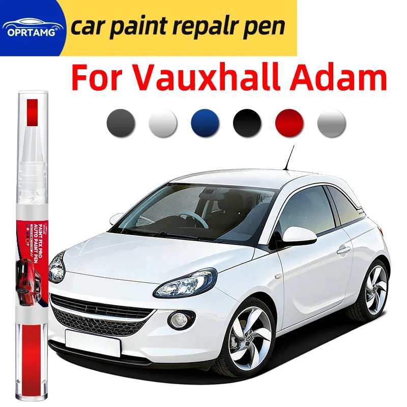Caneta de pintura para retoque de pintura de carro, para Vauxhall Adam 2012-2019, ferramentas de detalhamento para reparo de arranhões, acessórios par