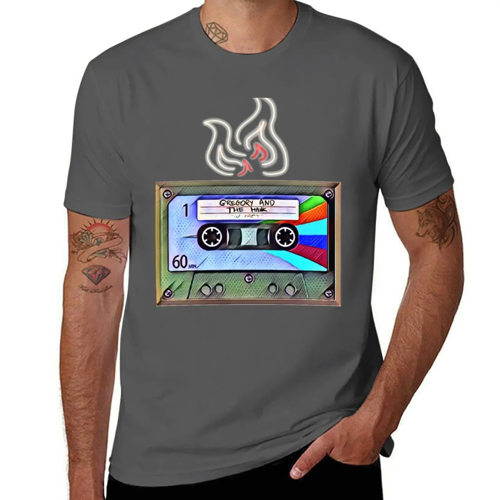 

Gregory and the Hawk- In Fact Classic T-Shirt Festival Casual Short Sleeve