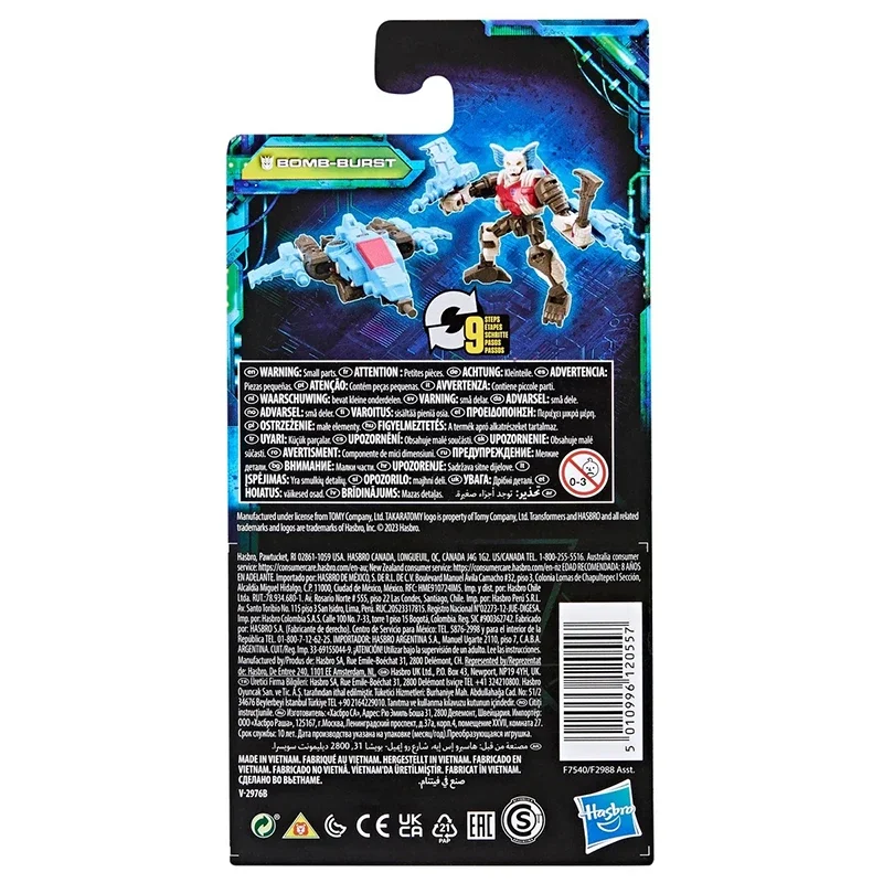 Hasbro Transformers Toys Legacy Evolution Core Class Bomb-Burst Toy 3.5-inch Action Figure for Boys and Girls Gift F7540