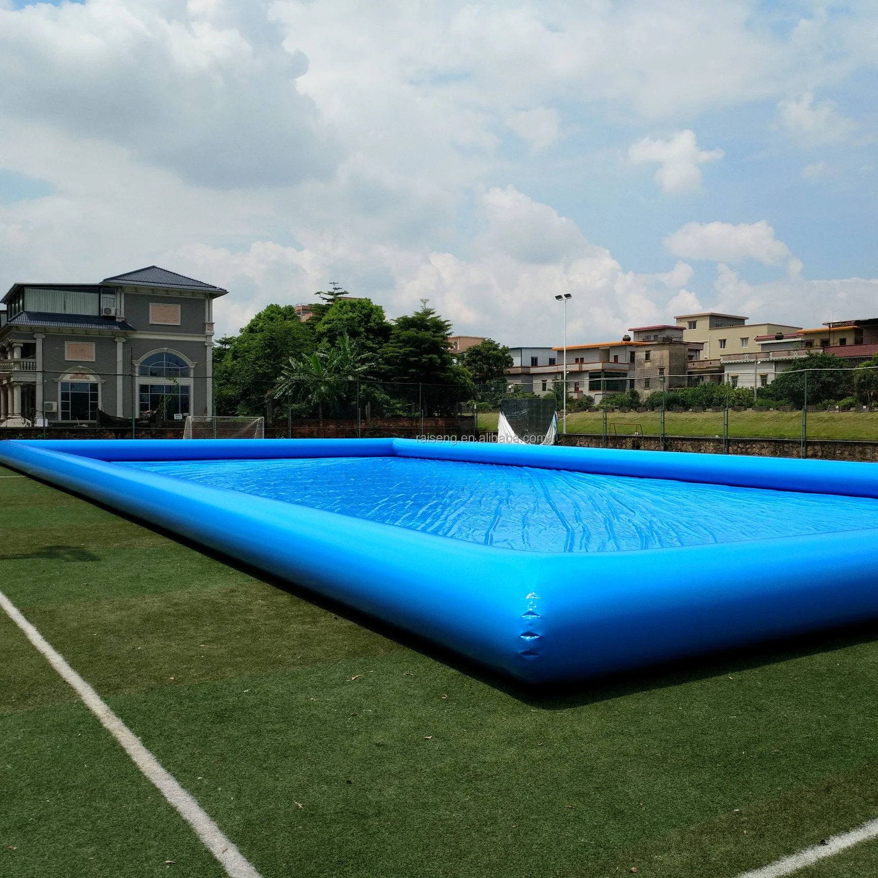 10X15X0.8M Outdoor Large Party Event Monochrome Rectangular PVC Inflatable Pool