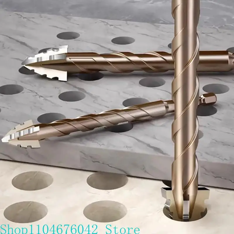 5ASD 4PCS/SET คุณภาพสี่บิตสว่านเยื่อหุ้มปอดแบบหยักสำหรับงานไม้มืออาชีพและโครงการ DIY มัลติฟังก์ชั่น