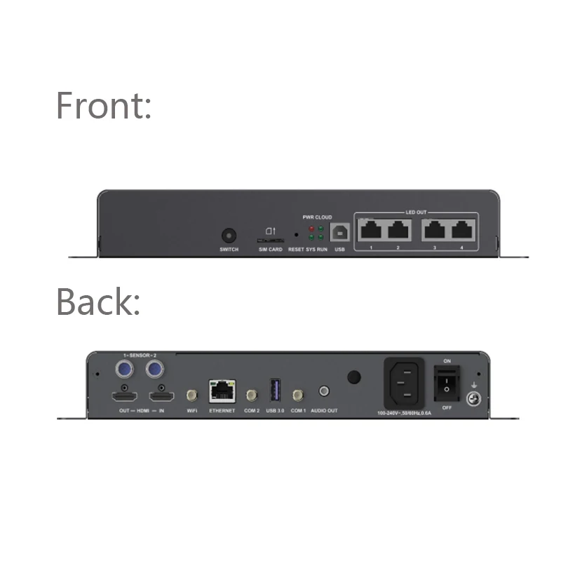 Novastar video controller TB60 Wifi