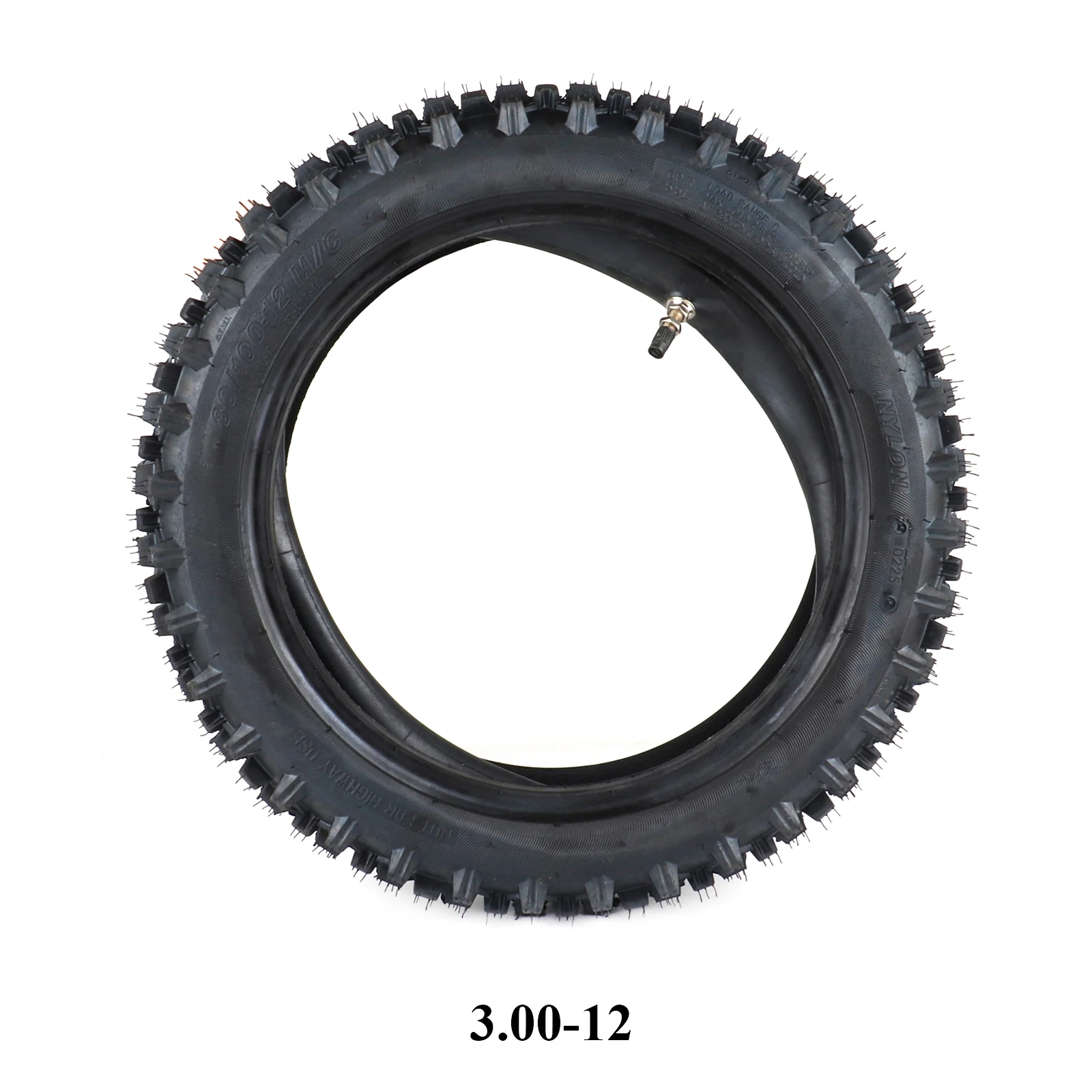 

3,00-12 внутренняя внешняя шина 12-дюймовая для грязевого питбайка, мотокросса, внедорожного мотоцикла, прочная и долговечная