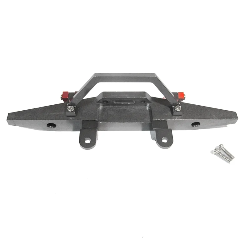 BEDW-For MN99S MN D90 D91 D96 D99S MN90 MN99 Metal Front Bumper 1/12 RC Car Upgrades Parts Accessories