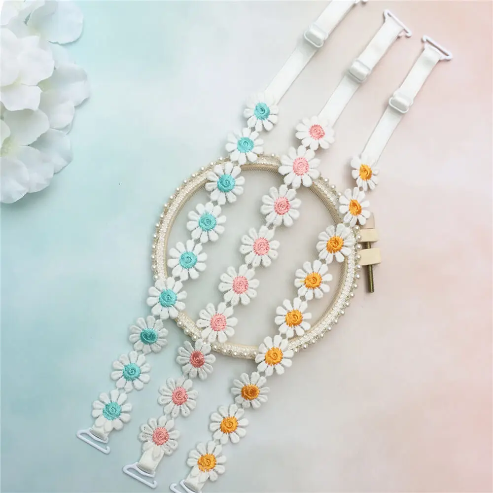 

Handmade Daisy Bra Straps Interchangeabl Bra Shoulder Strap Intimate Accessories