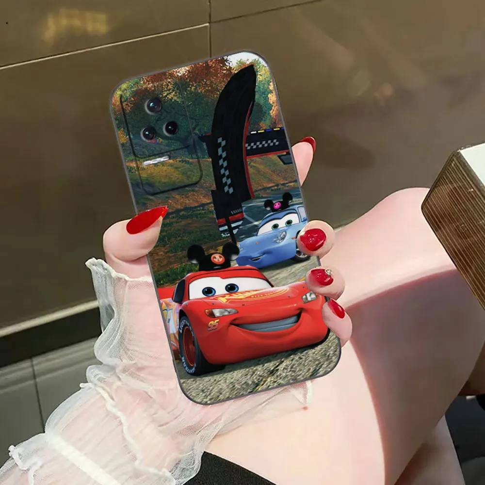 D-Disney Cars Lightning McQuee Phone Case For Redmi GO K60 K40 K30 13C 12C 12 10C 10 9T 9C 9A 9 8A 8 7A 6A A2 4G 5G Case Funda