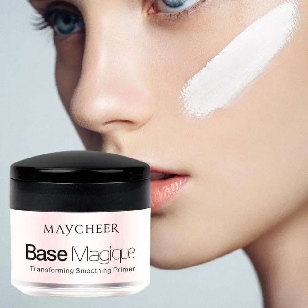 Magic Smooth Silky Face Makeup Primer Invisible Pore Wrinkle Cover Concealer Foundation Base 100% Amazing Effect MAYCHEER CREAM