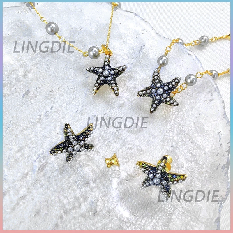 High-quality Original Women\'s Jewelry Set, Idyllia Starfish Series Jewelry Set, Showing Noble and Elegant Temperament