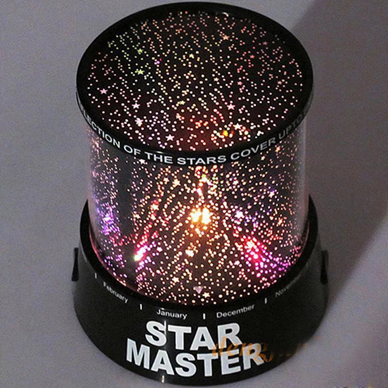 

Romantic LED Cosmos Star Master Sky Starry Night Projector Bed Light Lamp Gift