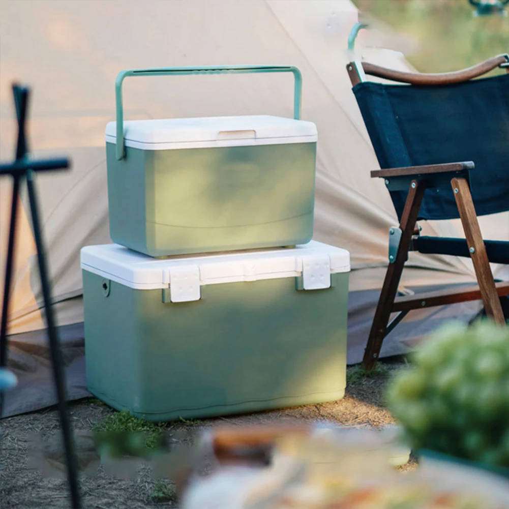 

5L Camping Car Refrigerator with Handle Mini Freezer Fridge Heat Preservation Fresh-Keeping Incubator for Camping Tailgating