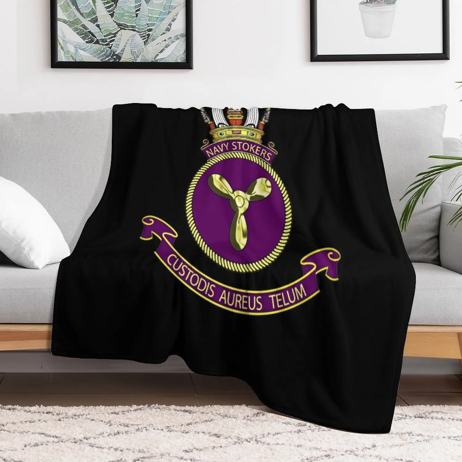 

Australian Navy STOKER Classic Throw Blanket Luxury christmas decoration Blankets
