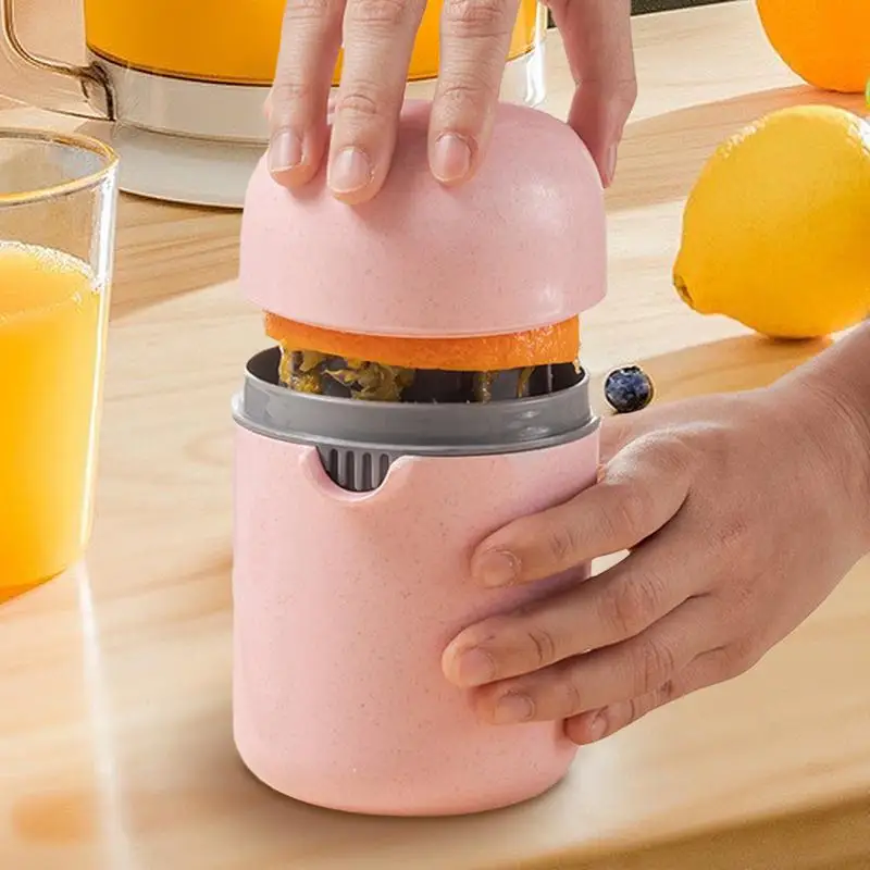 عصارة يدوية عصارة فواكه الحمضيات والبرتقال مع غطاء دوران الصحافة المضادة للانزلاق مخرطة لأدوات المطبخ فاكهة العنب والليمون #2