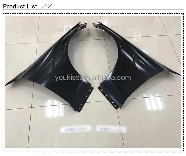 Car Accessories for Mercedes benz C Class W205 C63 AMG Iron Fenders 2015 2016 2017 view 3