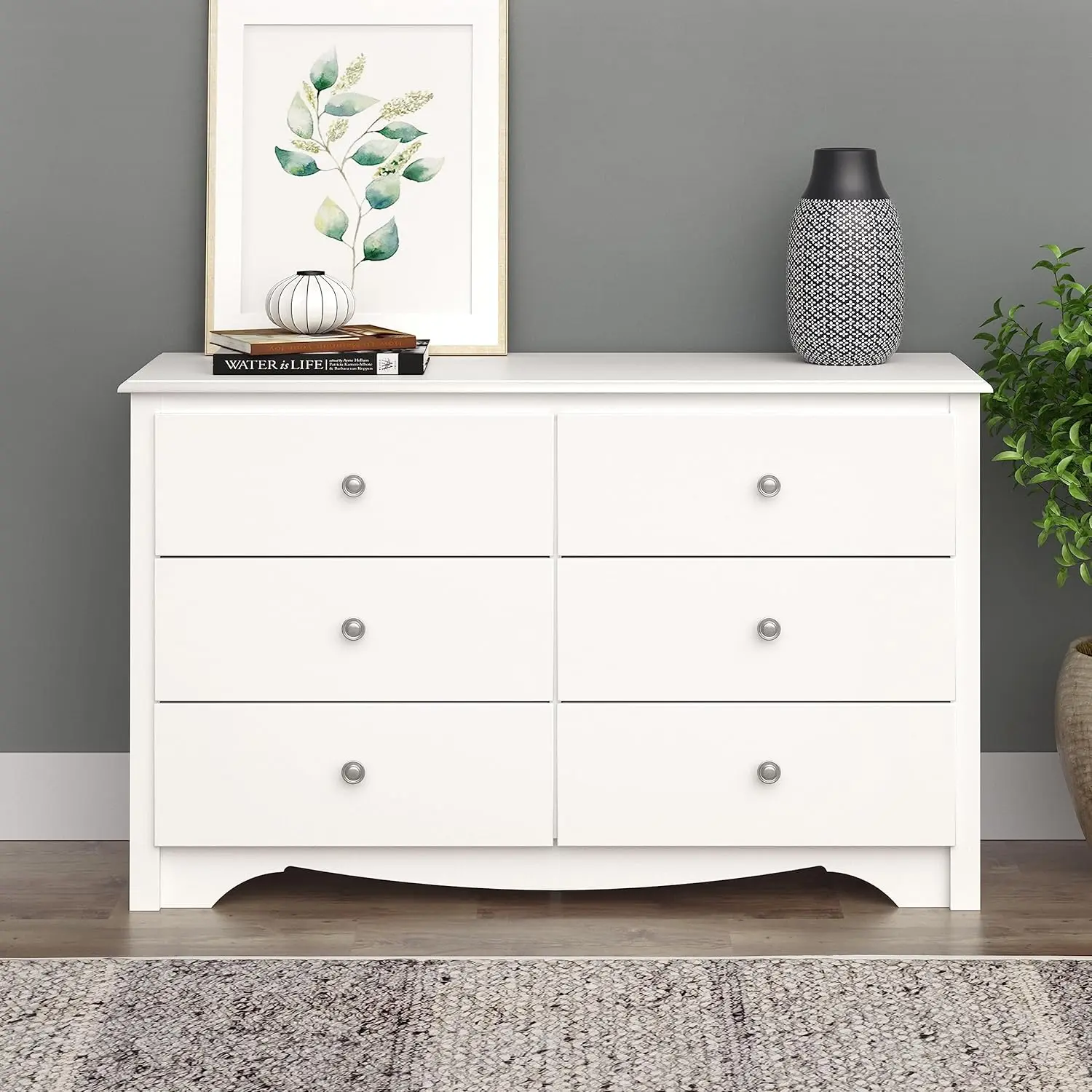 Monterey 6 Drawer Dresser For Bedroom, 16