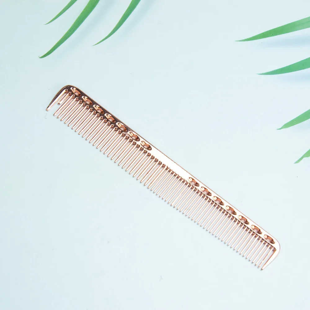 Space Aluminium Haarkamm Pro Friseurkämme Mellado Petit Hansen Волос Haarschneiden Sterbende Haarbürste Friseurwerkzeuge Salon Mithelfer – Detail 10