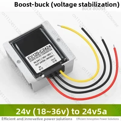 Vehicle 18-36V To 24V5A6A8A10A Voltage Regulator 24V To 24V Boost and Buck Module High Performance