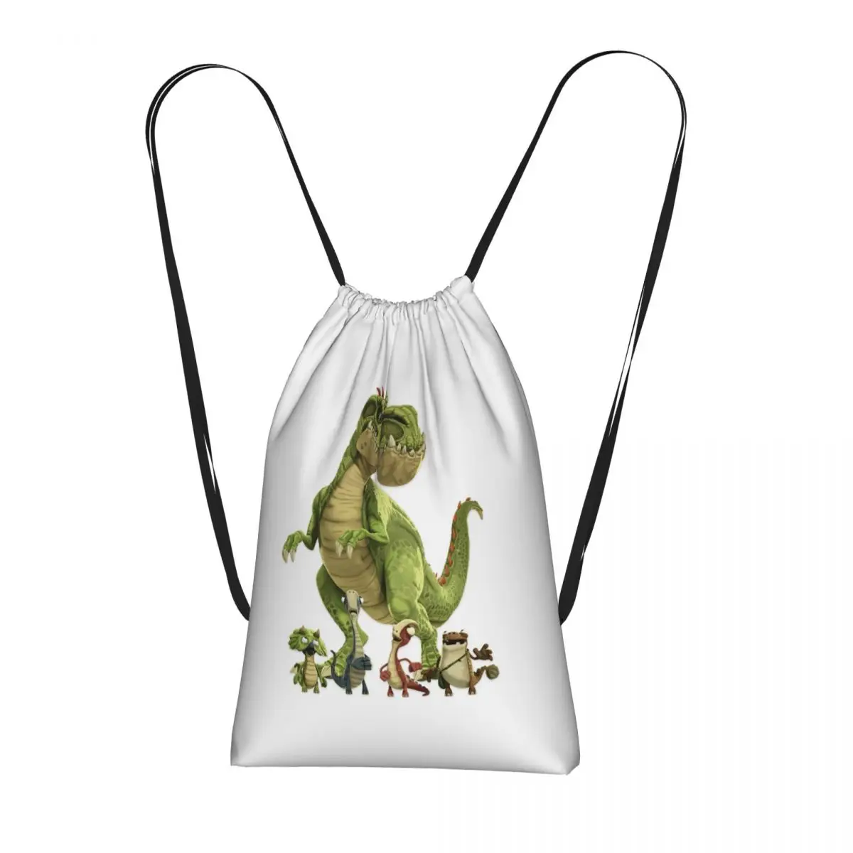 Mochilas Kawaii con dibujos de dinosaurios Gigantosaurus, bolsas con cordón a la moda, bolsas para zapatos, bolsas para libros, para viajes y escuela
