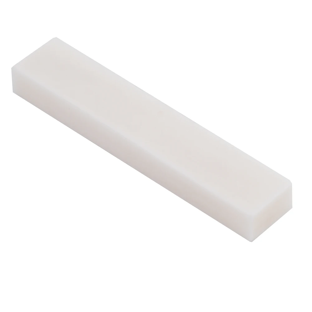 1pc Stringed Instrument Blank Guitar Nut High Quality Buffalo Bone Banjo Mandolin Ukulele DIY Ox Bone Bridge Saddle Upper Pillow