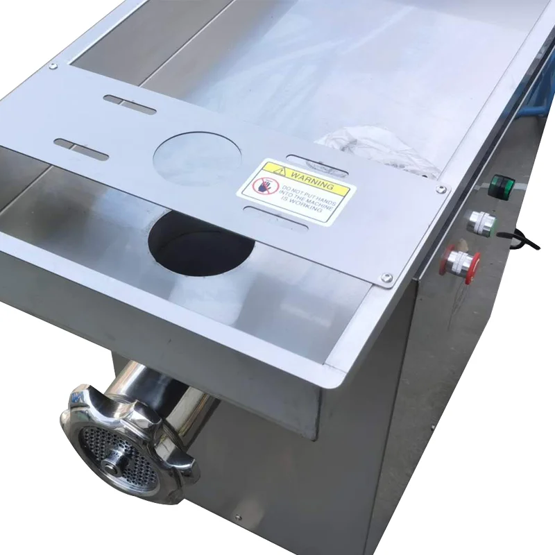 Qh#32 Stainless Steel Electric Meat Processing Cutting Sausage Grinding Machine Slicer Sausage Stuffer Beef/Chicken/Vegetable Mi