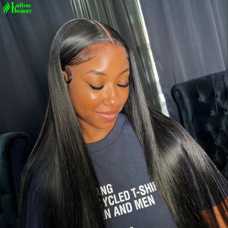 

40 inch lace front human hair wig straight lace front wigs 13x4 13x6 hd lace frontal wig Pre Plucked Hd Lace Wig For Women