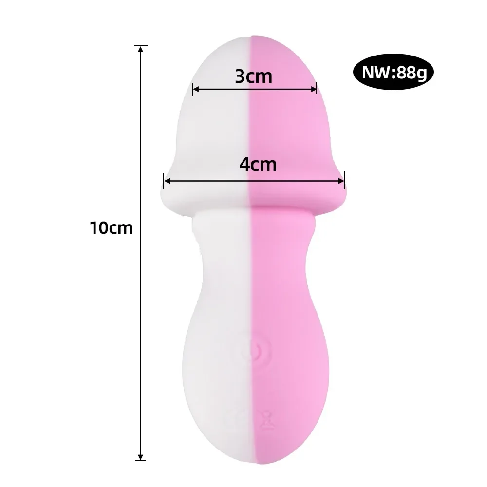 Brinquedos sexuais adultos Batianmushroom G Cake Tide Anal Plug Back Court Toy (silicone, sem vibração) 1