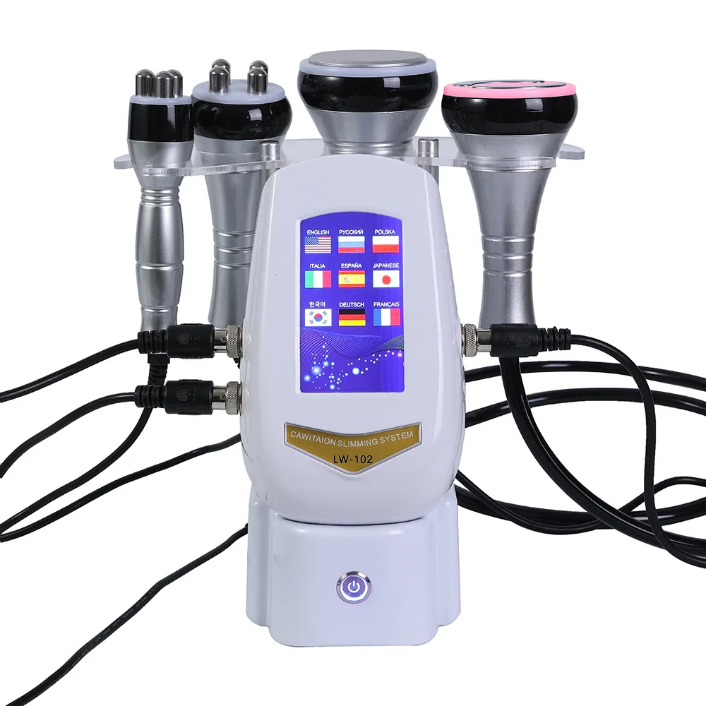 

4 in 1 40k Cavitation Ultrasonic Body Slimming Salon Care Tool