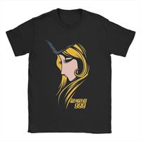 Men Galaxys Expressed 999 T Shirt Anime Pure Cotton Tops Vintage Short Sleeve Round Collar Tee Shirt New Arrival T-Shirts