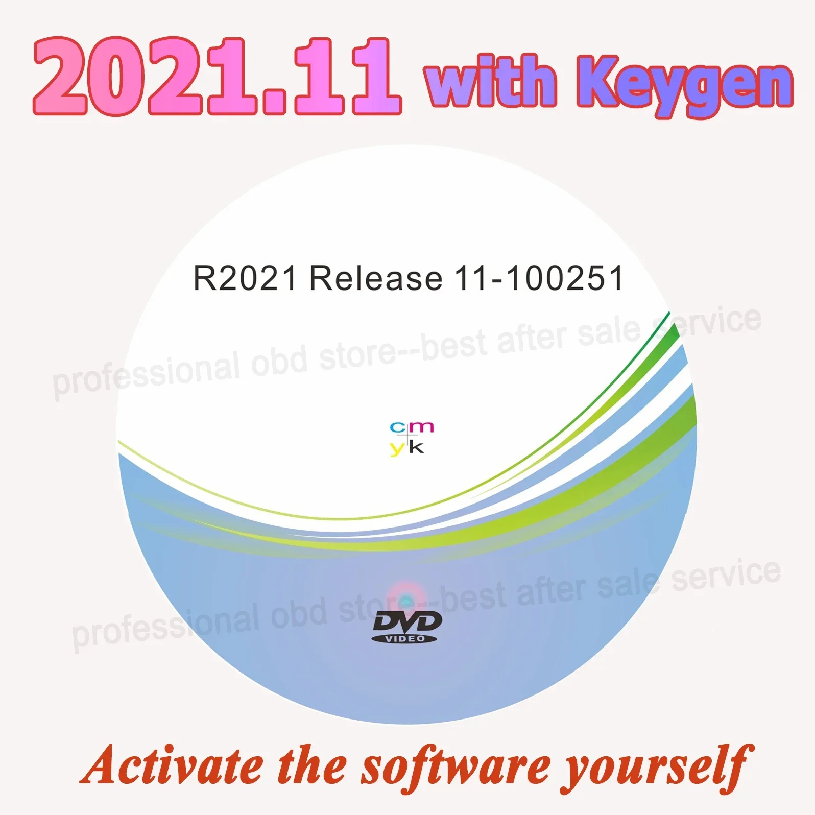 2021.11 NEW Keygen For DELPHIS Vd Ds150e Cdp VdIJk Autocoms Pro Bluetooth Obd2 Diagnostic Tools for CARs Trucks