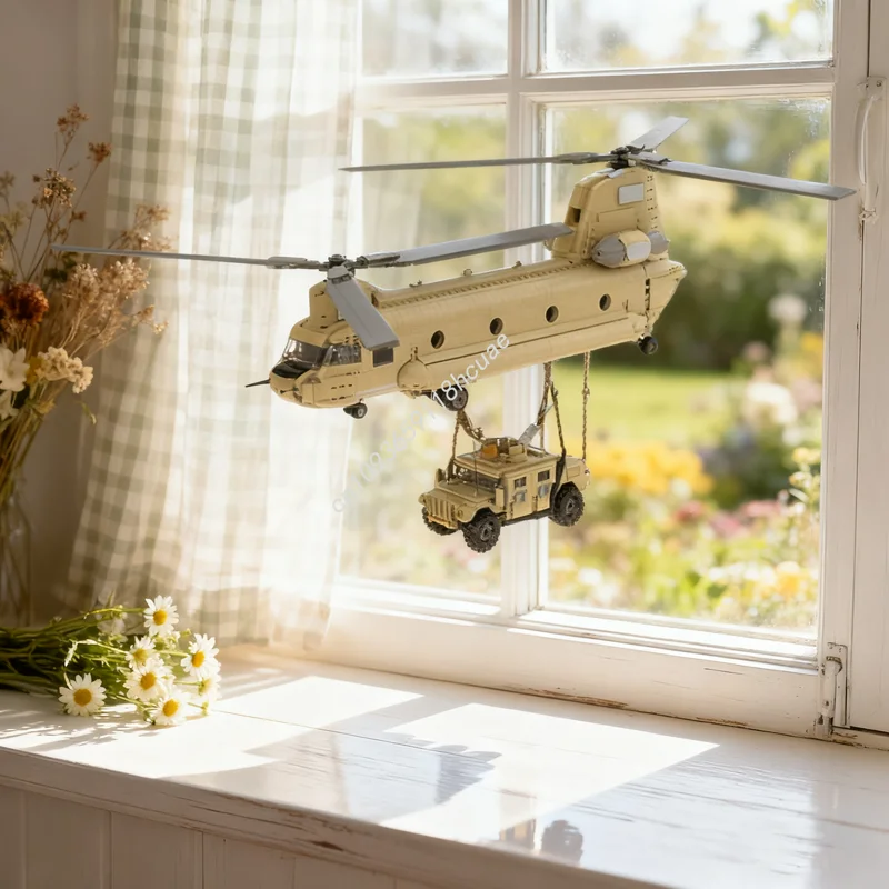 

1549 шт. MOC Boeing CH F Chinook 1, масштабная модель минифигу, строительные блоки, рождественские подарки, креативная идея, образовательные кирпичные игрушки для детей