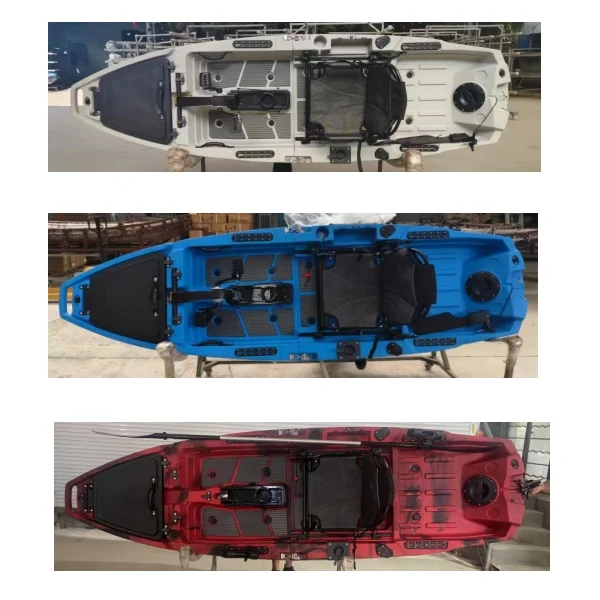 El mejor Kayak de pesca 2025 experiencia 10 pies Rotomolding Pedal Drive plástico pescado Kano canoa fábrica china instalar timón Nativ