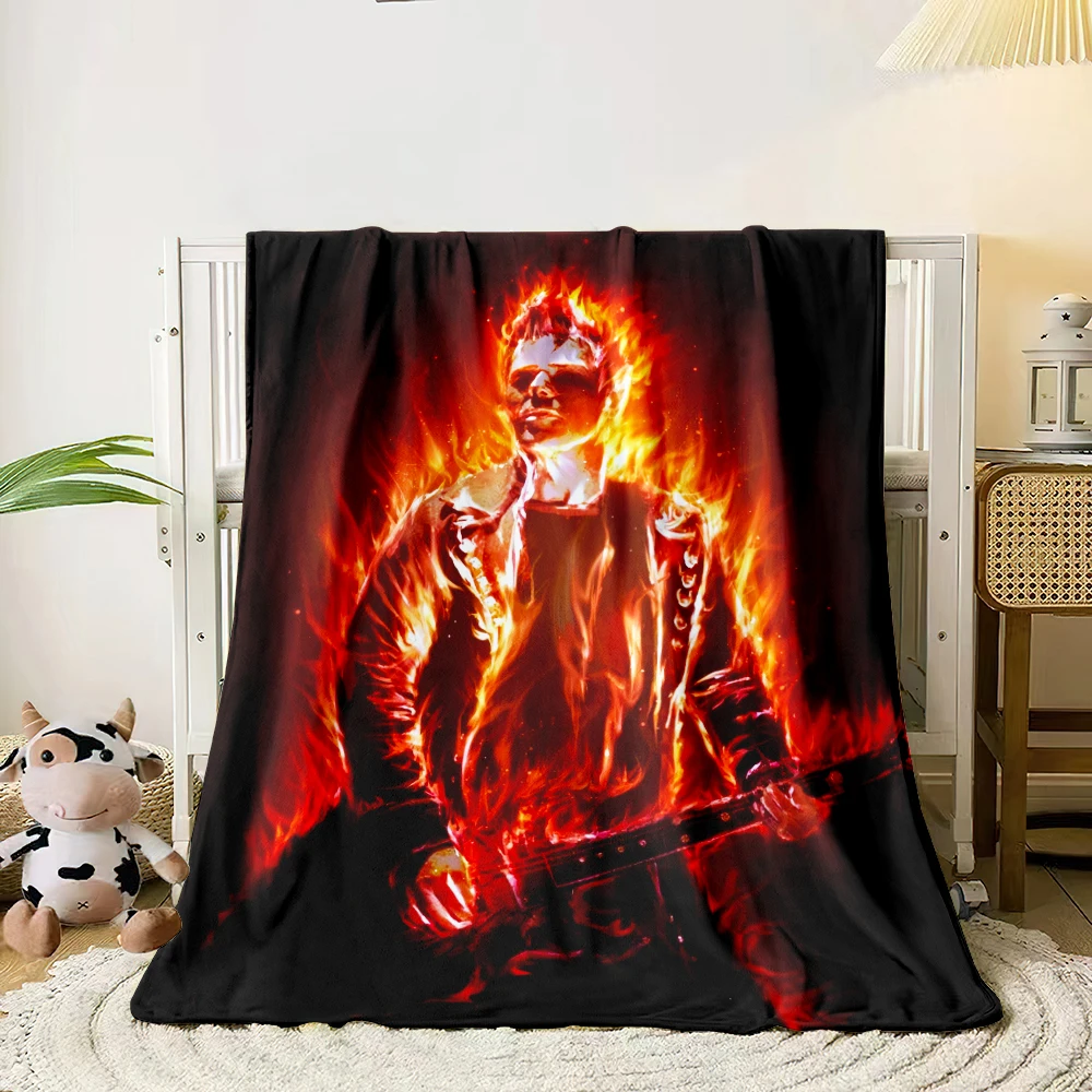 German heavy metal band blanket. Four seasons blanket.for sofa, beds, living room, travel picnic blanket gifts  thin blanket