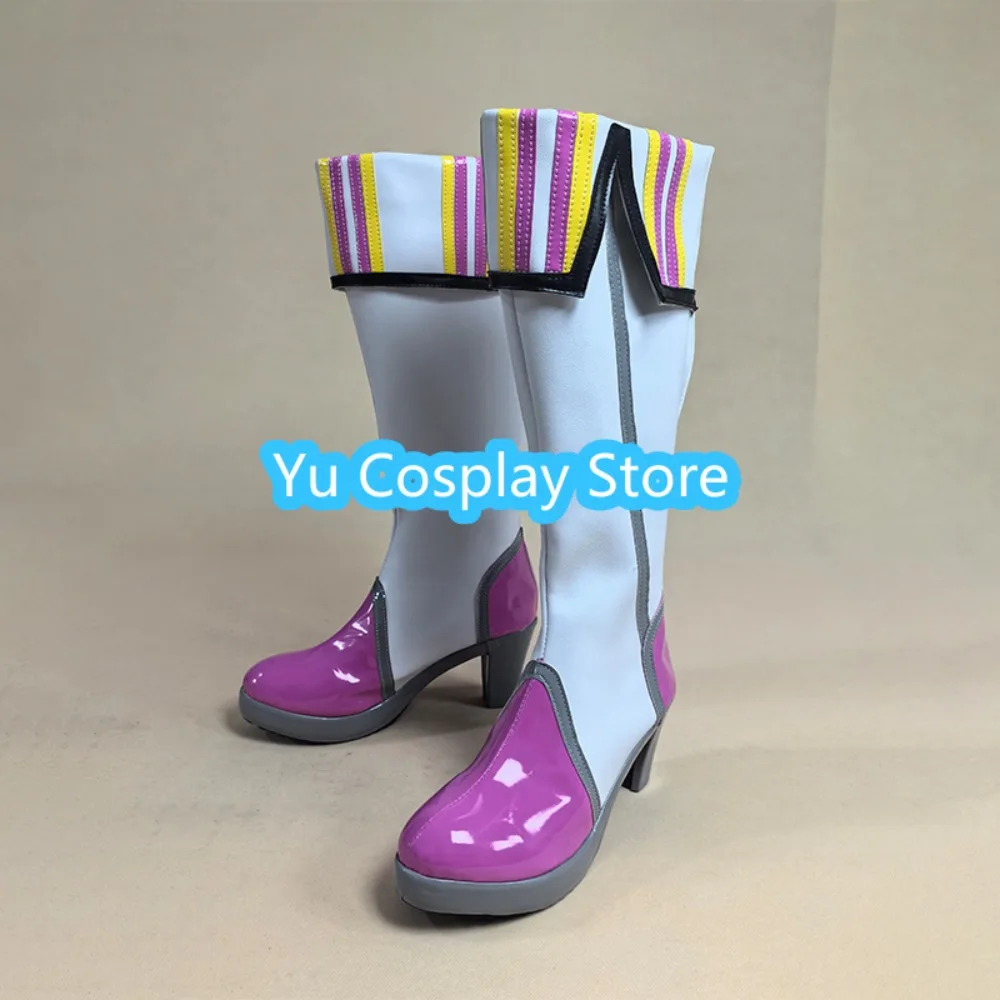 

Pretty Rhythm Laala Manaka Cosplay Shoes For Anime Exhibition Performance Anime Cosplay Shoes Boots Halloween Costumes Props