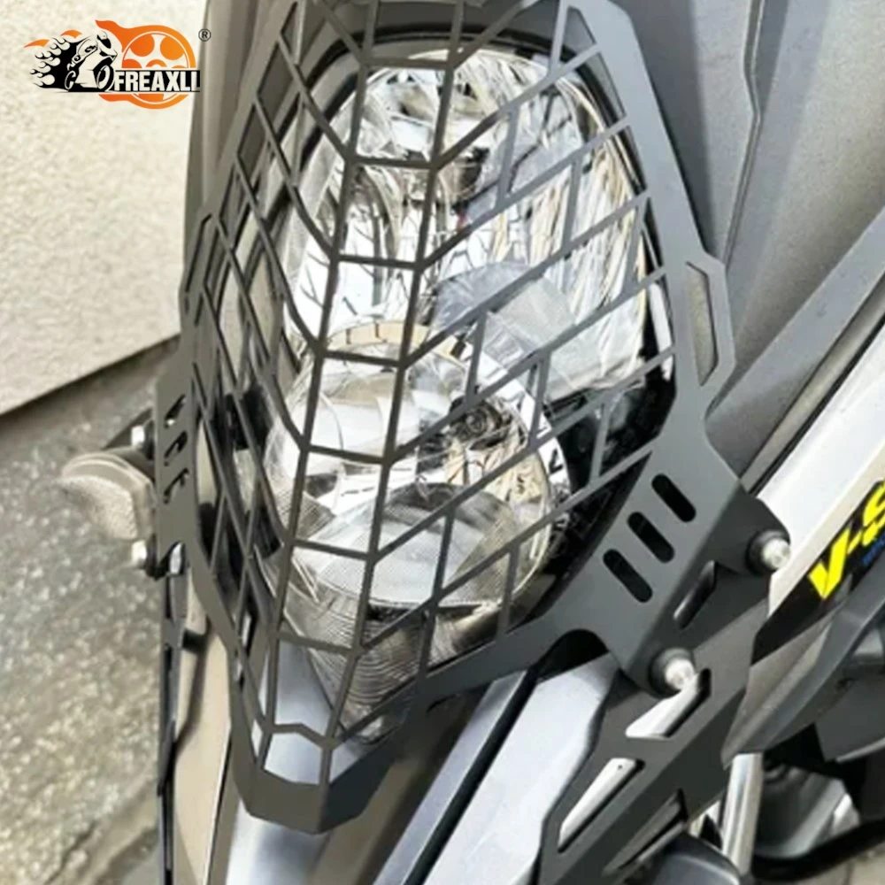 

2026 2025 NEW FOR SUZUKI DL650 V-STROM 650 / XT Motorcycle Front Headlight Head Light Guard Protector Cover Protection Grill