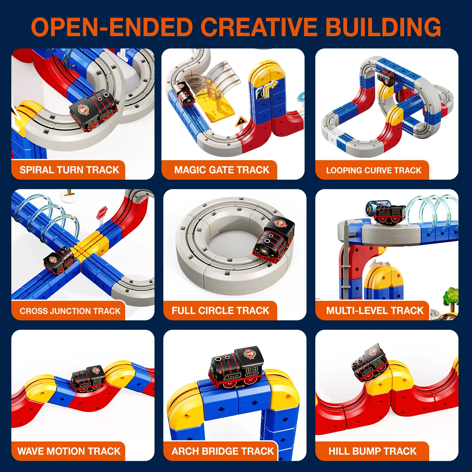 New Anti-Gravity Magnetic Attr - Toy Train Track Set 评论和价格