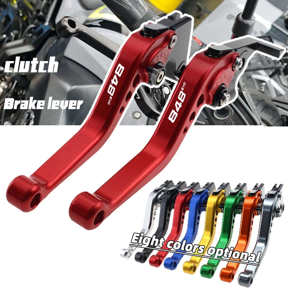 

For DUCATI 848 EVO 2007 - 2013 Motorcycle Accessories Long / Short Handles Brake Clutch Levers