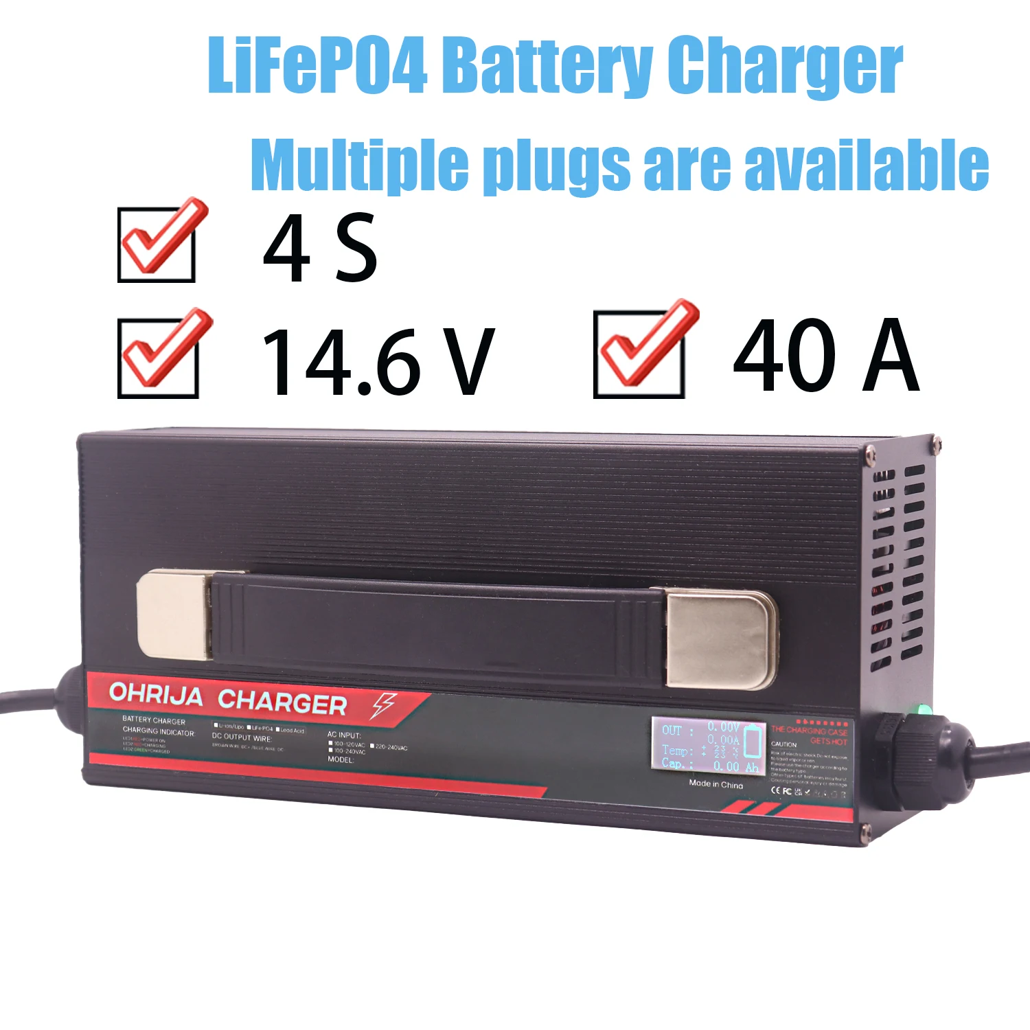 Ohrija 14.6V 40A Hi…