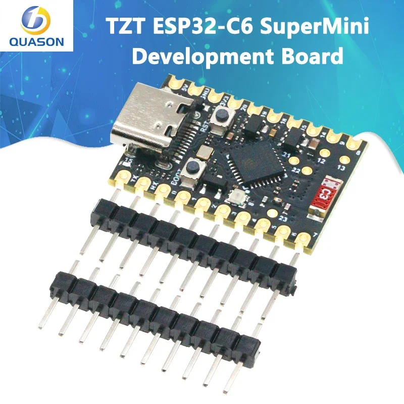 ESP32-C6 SuperMini Development Board Microcontroller Programming Learning Controller Core Board