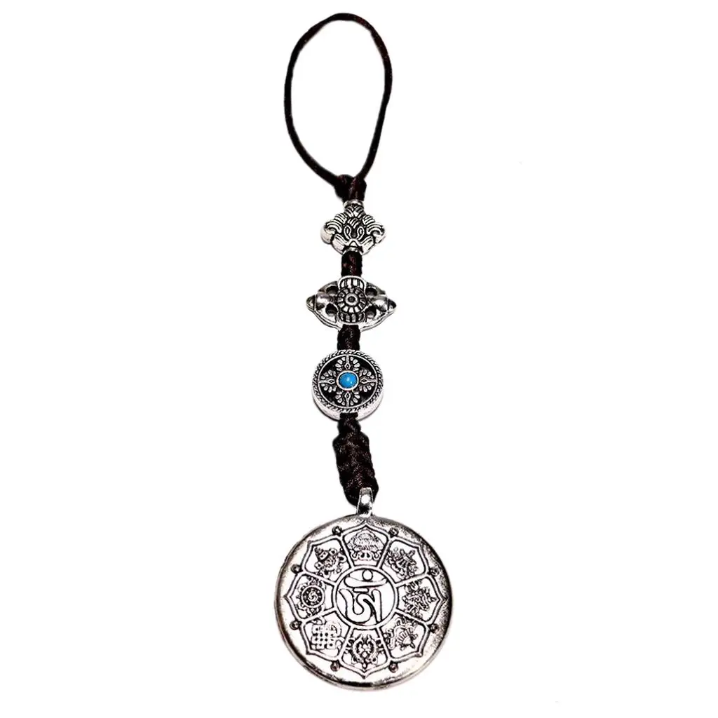 Amulet for Necklace Dangle Car Ornaments Hanging DIY Buddhist 4-